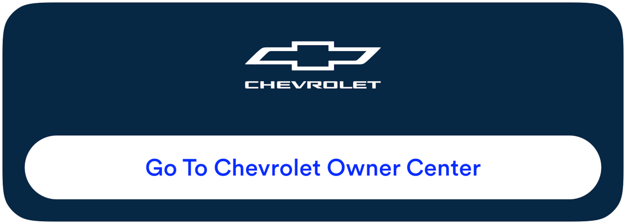 Chevrolet Owner Center